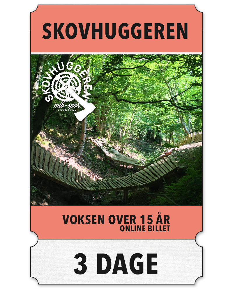 Skovhuggeren dagskort voksen