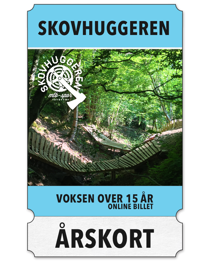 Skovhuggeren årskort voksen