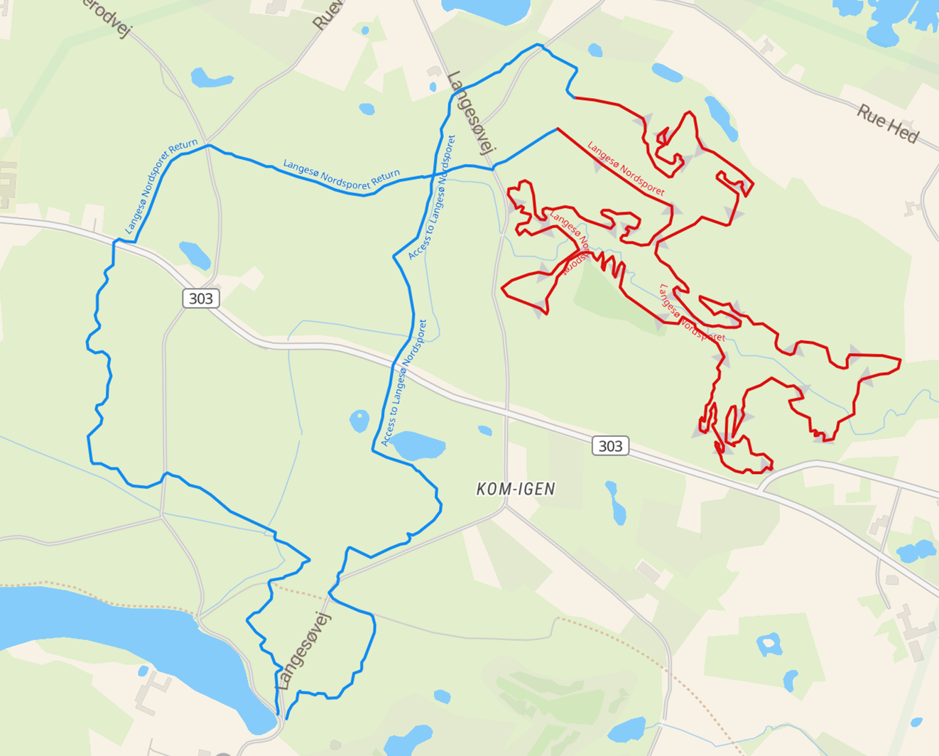 Langesø MTB spor