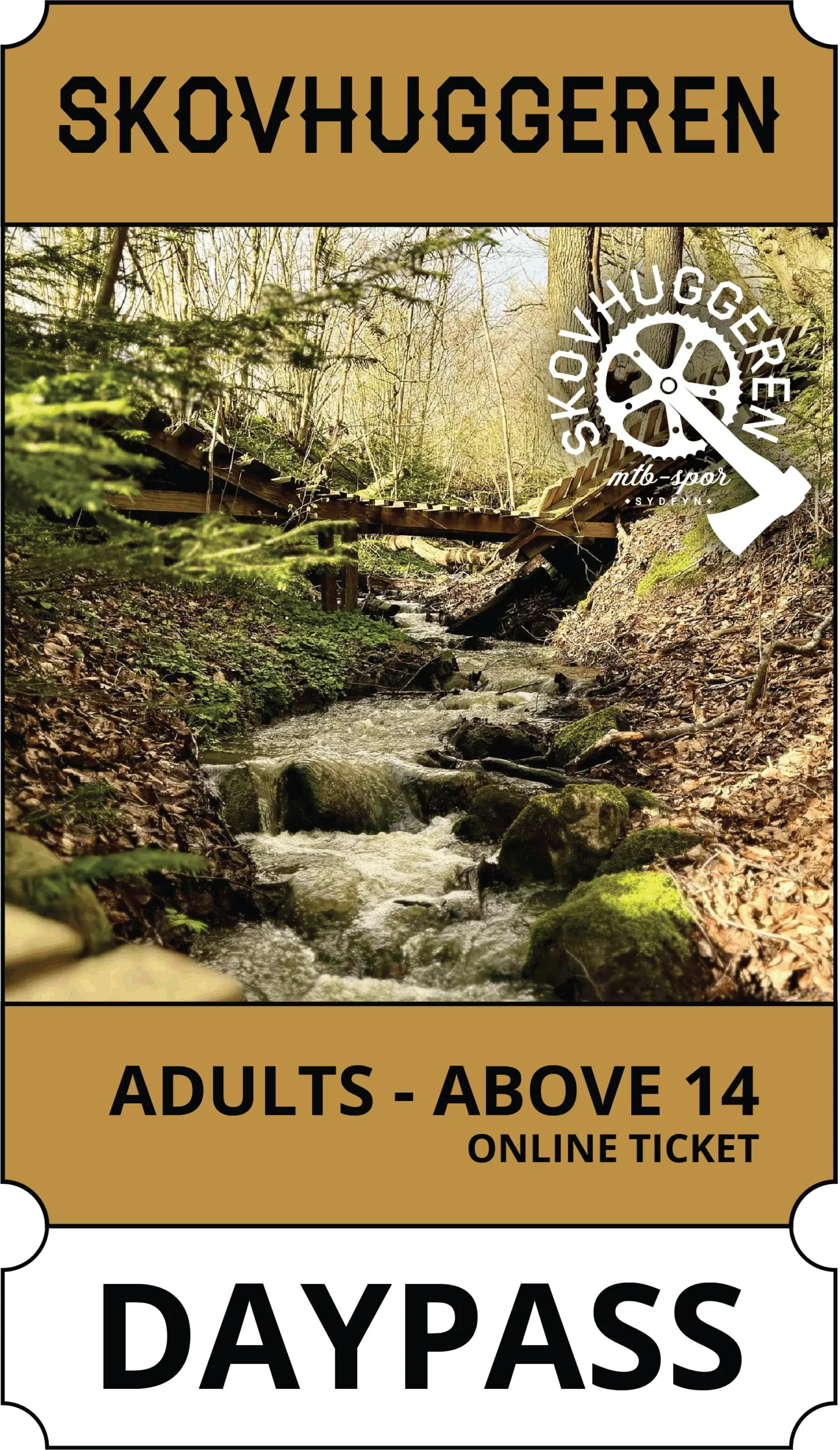Adult day pass Skovhuggeren