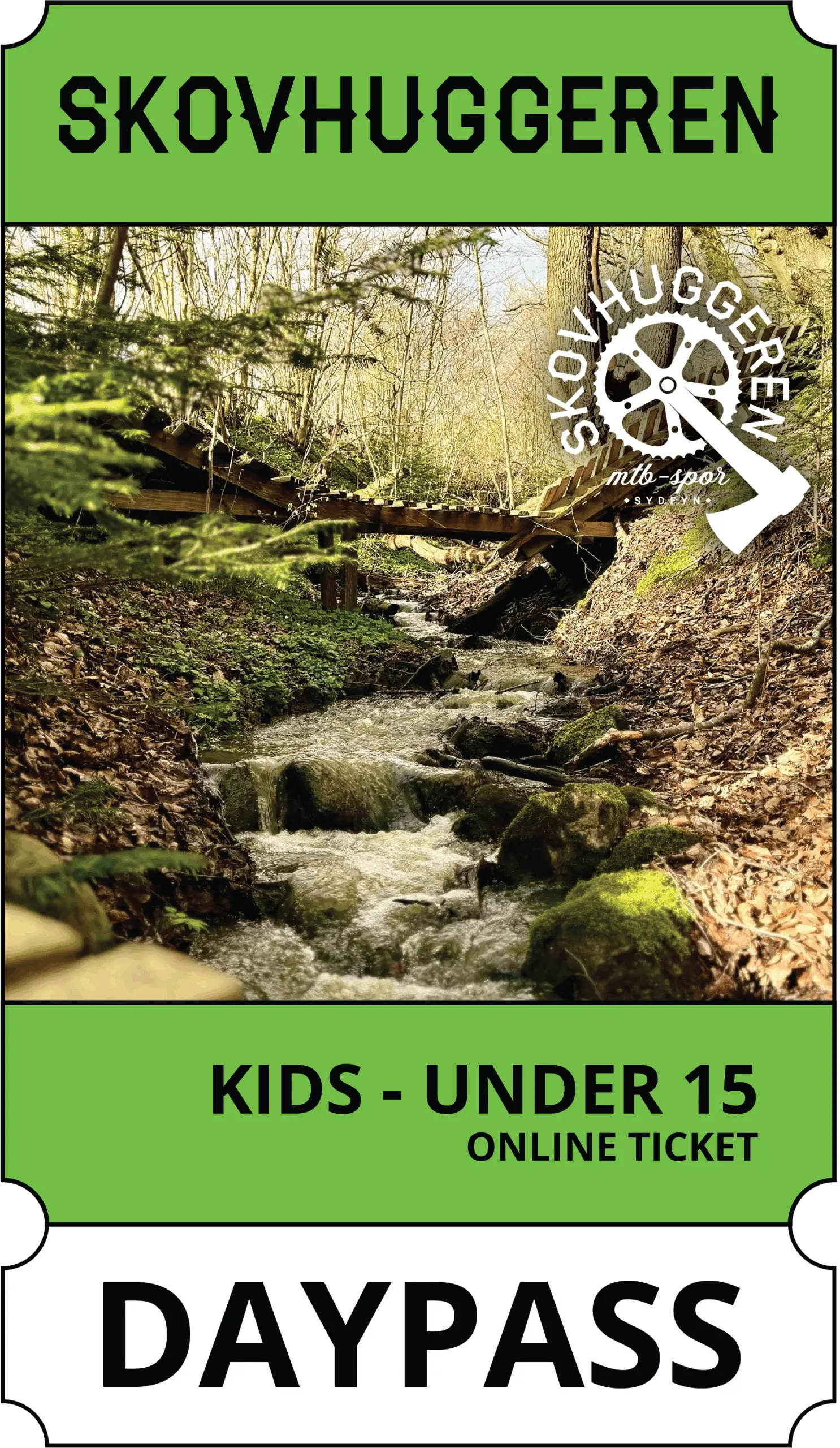 Kids day pass Skovhuggeren